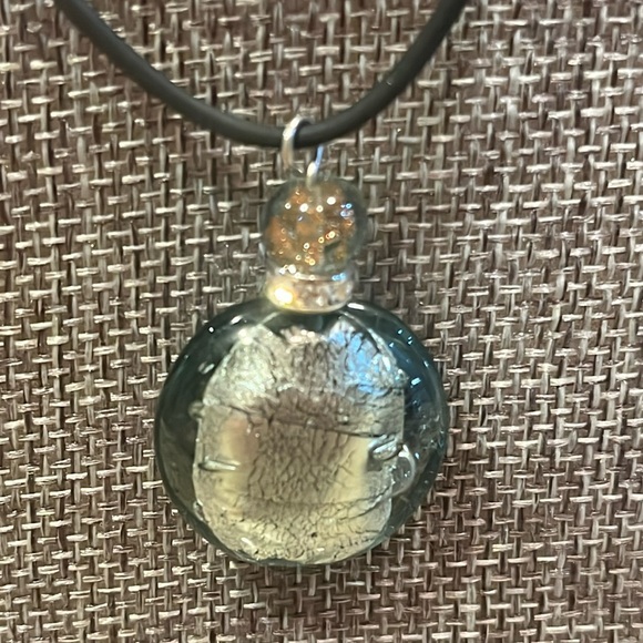 Foil Glass SRM Necklace- Italian statement necklace - Picture 2 of 6